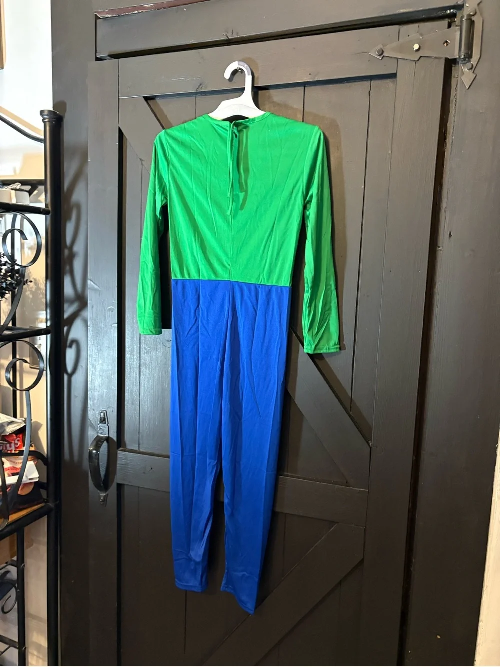 Kids Luigi Costume with hat,mustache and gloves